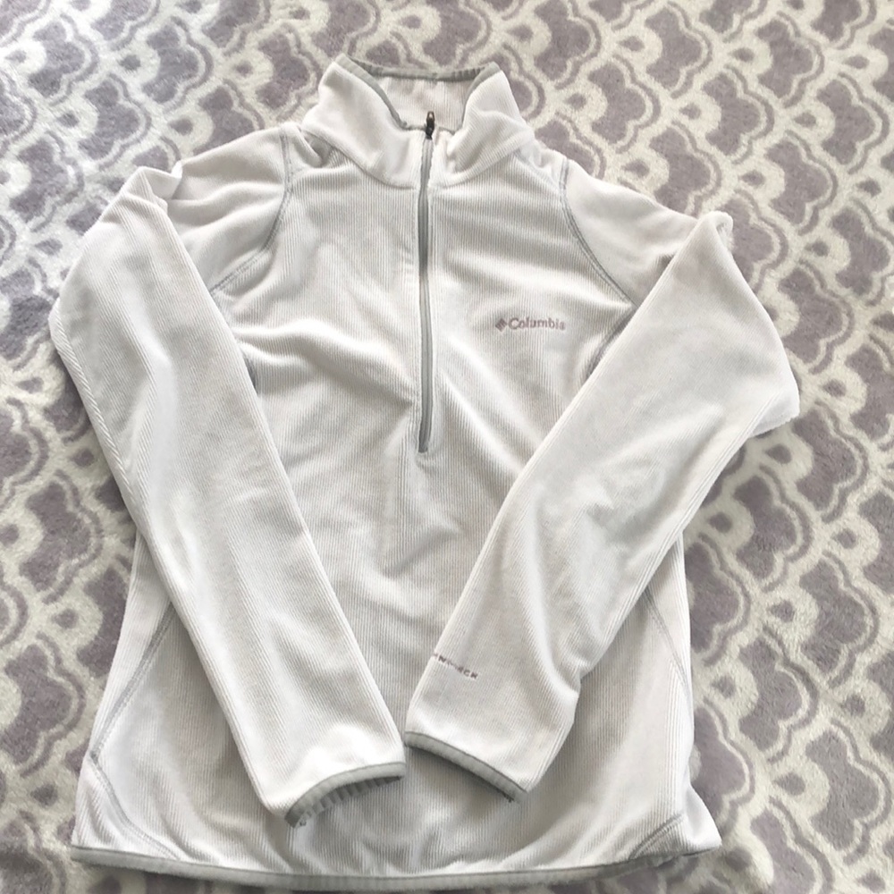 White Columbia Pullover